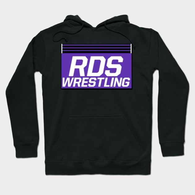 RDS Wrestling - Purple Logo Shirt Hoodie by RDSWrestling